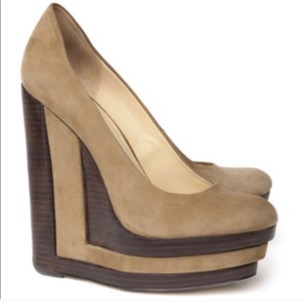 Rachel Zoe Eva Platform Wedge Pumps. Size 8 1/2